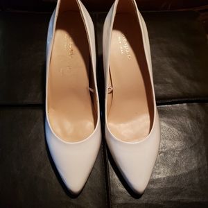 Kate Spade White Heels 7.5M
